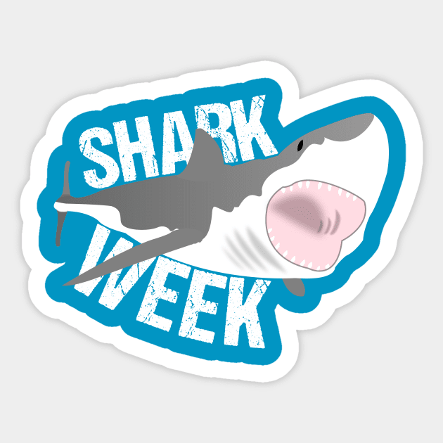 Shark Week Sticker by GorsskyVlogs